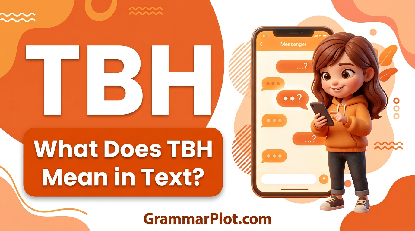 What Does TBH Mean in Text? Real Meaning, Examples & Social Media Use